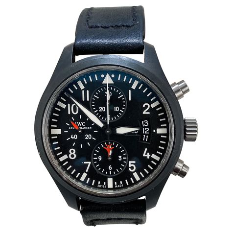 iwc double chronograph|iwc pilot chronograph price.